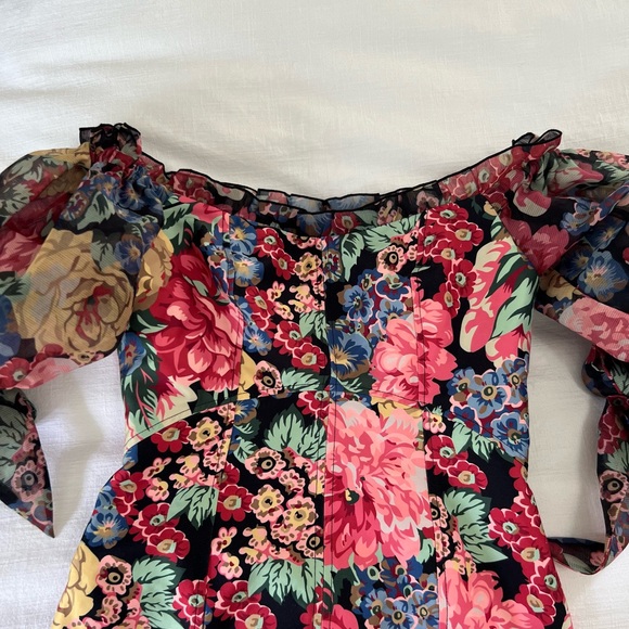 KEEPSAKE The Label Black Hydrangea
Runaway Off The Shoulder Mini
Dress - Picture 12 of 12